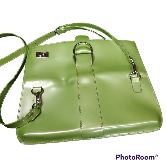 Beijo (Bay-Ju) apple green adjustable straps 👛 purse - Picture 7 of 16